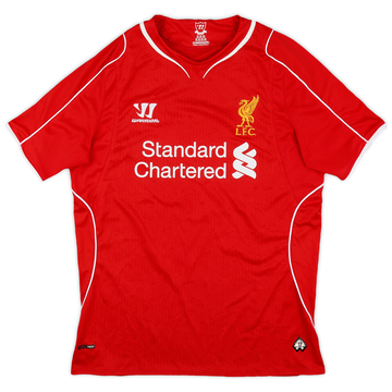 2014-15 Liverpool Home Shirt - 8/10 - (XL.Boys)