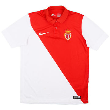 2014-15 Monaco Home Shirt - 8/10 - (L.Boys)