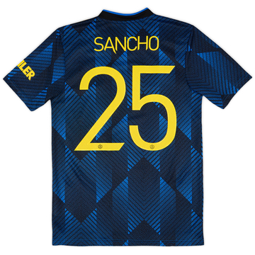 2021-22 Manchester United Third Shirt Sancho #25 - 10/10 - (S)
