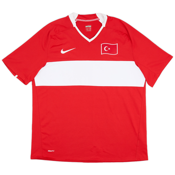 2008-10 Turkey Home Shirt - 8/10 - (L)