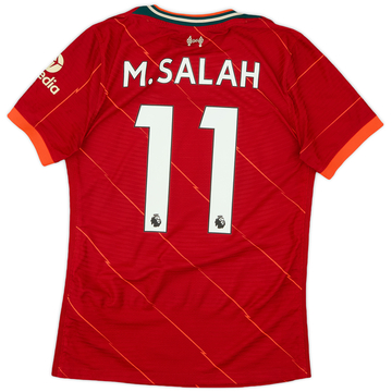 2021-22 Liverpool Authentic Home Shirt M.Salah #11 - 9/10 - (S)