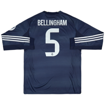 2025-26 Real Madrid Away L/S Shirt Bellingham #5