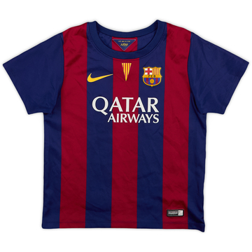 2014-15 Barcelona Home Shirt - 9/10 - (4-5 Years)