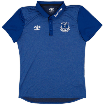 2018-19 Everton Umbro Polo Shirt - 9/10 - (L)