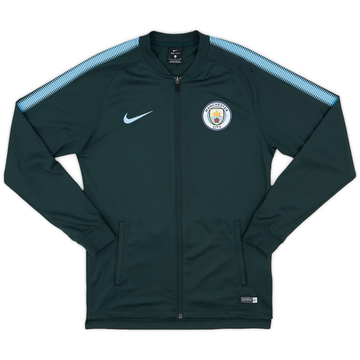 2017-18 Manchester City Nike Track Jacket - 9/10 - (S)