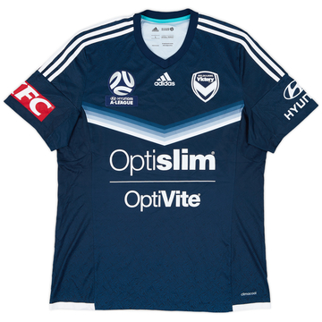 2017-18 Melbourne Victory Home Shirt - 10/10 - (L)