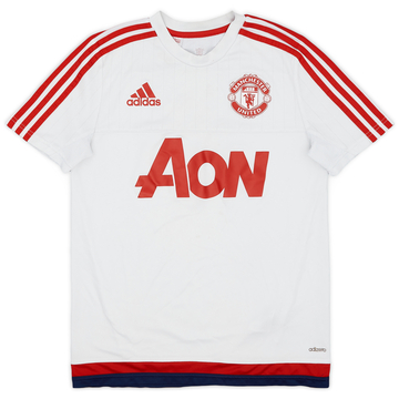 2015-16 Manchester United adizero Training Shirt - 7/10 - (L.Boys)