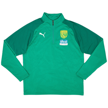 2018-19 West Brom Puma 1/4 Zip Drill Top - 9/10 - (L)
