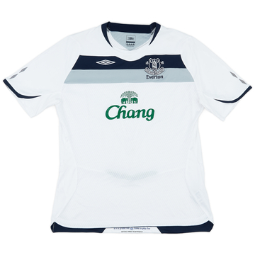 2008-09 Everton Away Shirt - 9/10 - (Women's XL)