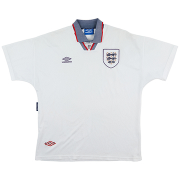 1993-95 England Home Shirt - 6/10 - (L)