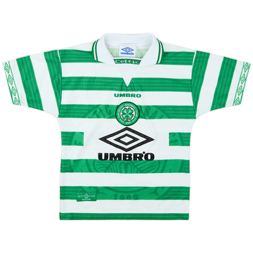 1997-99 Celtic Home Shirt - 8/10 - (S.Boys)