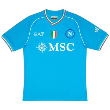 2023-24 Napoli Authentic Home Shirt (XL)