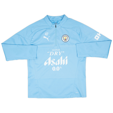 2023-24 Manchester City Player Issue 1/4 Zip Rain Top #47 (Foden) - As New - (M)