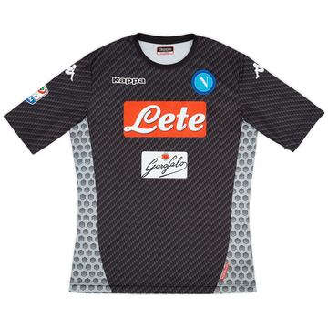 2017-18 Napoli Fourth Shirt - 6/10 - (XL)
