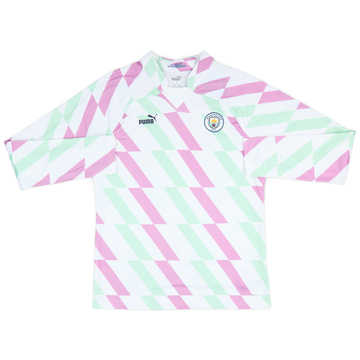 2022-23 Manchester City Puma Pre-Match Sweat Top (Women's XXL)