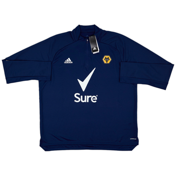 2019-20 Wolves adidas 1/4 Zip Training Top (XXL)