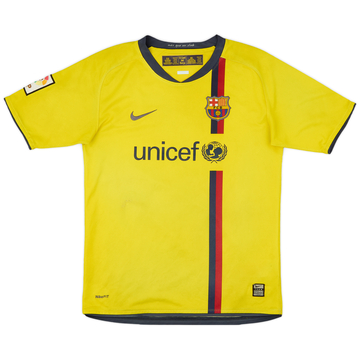 2008-10 Barcelona Away Shirt - 5/10 - (L.Boys)