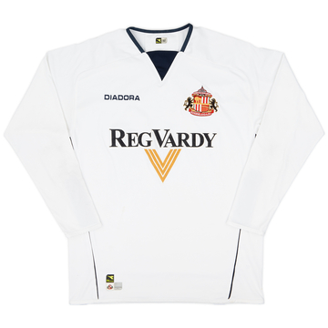 2004-05 Sunderland Away L/S Shirt - 8/10 - (M)