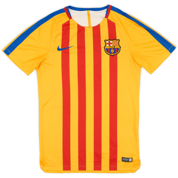 2017-18 Barcelona Nike Training Shirt - 8/10 - (S)