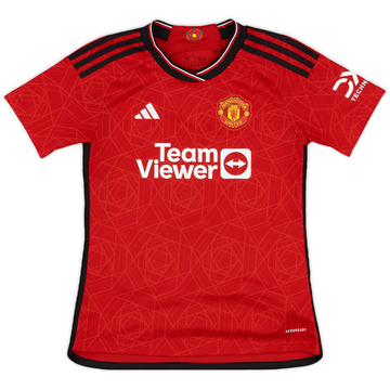 2023-24 Manchester United Home Shirt #9 - 8/10 - (XS)