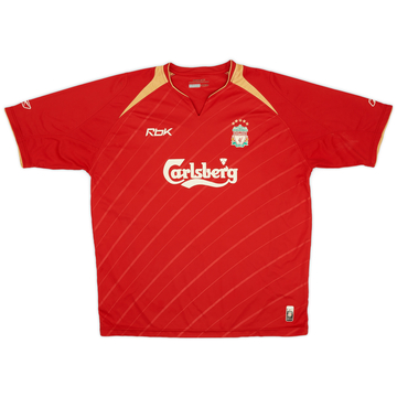 2005-06 Liverpool CL Home Shirt - 7/10 - (XXL)