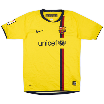 2008-10 Barcelona Away Shirt - 8/10 - (L.Boys)