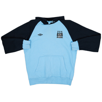 2012-13 Manchester City Umbro Hooded Sweat Top - 6/10 - (L)