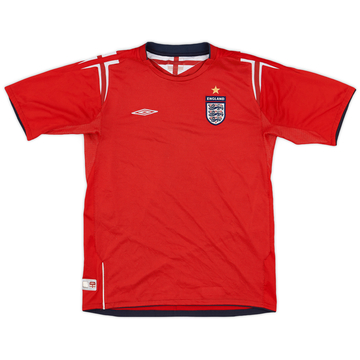 2004-06 England Away Shirt - 8/10 - (XL.Boys)