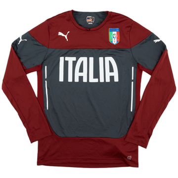 2014-15 Italy Puma Training L/S Shirt - 10/10 - (M)