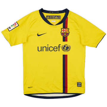 2008-10 Barcelona Away Shirt - 7/10 - (S.Boys)
