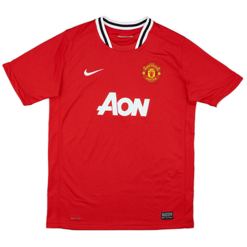 2011-12 Manchester United Home Shirt - 8/10 - (XL.Boys)