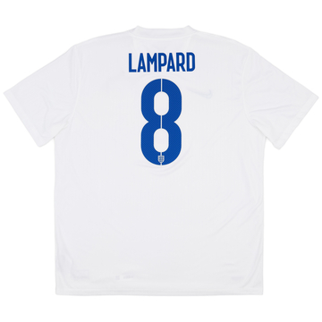 2014-15 England Home Shirt Lampard #8 - 8/10 - (XL)