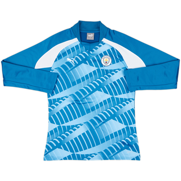 2023-24 Manchester City Women's Puma Pre-Match Sweat Top - 9/10 - (S)