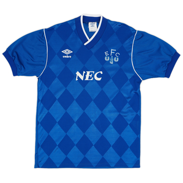 1986-89 Everton Home Shirt - 9/10 - (M)