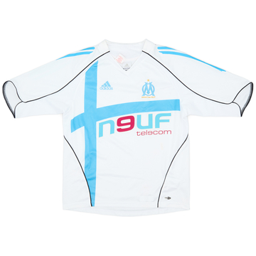 2004-05 Olympique Marseille Home Shirt - 8/10 - (XL.Boys)