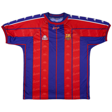 1997-98 Barcelona Home Shirt - 6/10 - (XL)