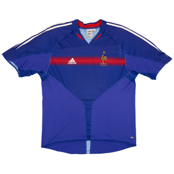 2004-06 France Home Shirt - 4/10 - (XL)