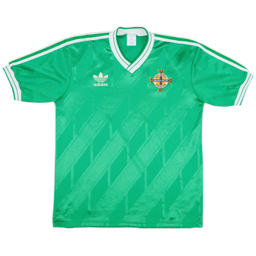 1986-88 Northern Ireland Home Shirt - 9/10 - (XL.Boys)