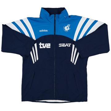 1996-97 Spain adidas Player Issue Padded Bench Coat - 8/10 - (XL)