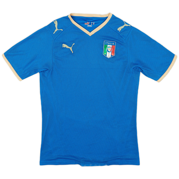2007-08 Italy Home Shirt - 8/10 - (XS)