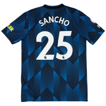 2021-22 Manchester United Third Shirt Sancho #25 - 8/10 - (M)