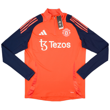 2024-25 Manchester United adidas 1/4 Zip Training Top