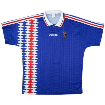 1994-96 France Home Shirt - 8/10 - (L)