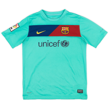 2010-11 Barcelona Away Shirt - 7/10 - (L.Boys)