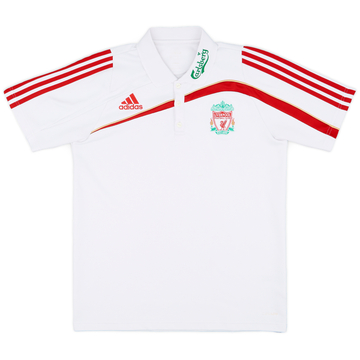 2009-10 Liverpool adidas Polo Shirt - 8/10 - (L)
