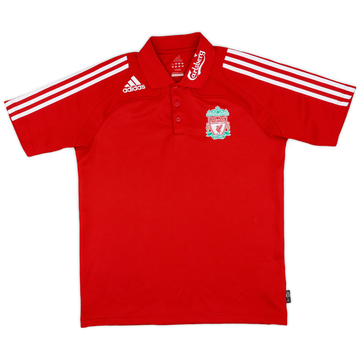 2008-09 Liverpool adidas Polo Shirt - 8/10 - (L)