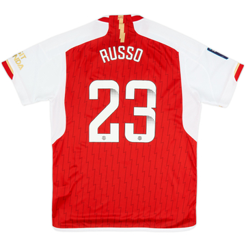 2023-24 Arsenal Home Shirt Russo #23 (Unisex L)