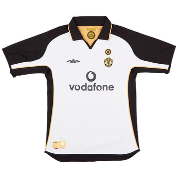 2001-02 Manchester United Centenary Away/Third Shirt - 8/10 - (M.Boys)