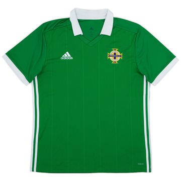 2018-19 Northern Ireland Home Shirt - 8/10 - (L)