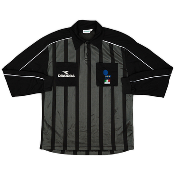 1999-00 Italy Diadora FIGC Referee L/S Shirt - 6/10 - (L)